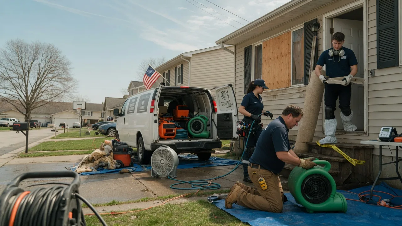 Water Damage Restoration in Freeburg, IL near me